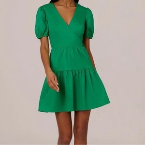 Adrianna Papell Emerald Mini Dress
